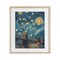 Stupell Industries Iconic Blockchain Moonlight Framed Print Under Glass, design by Svetlana Aleynikova